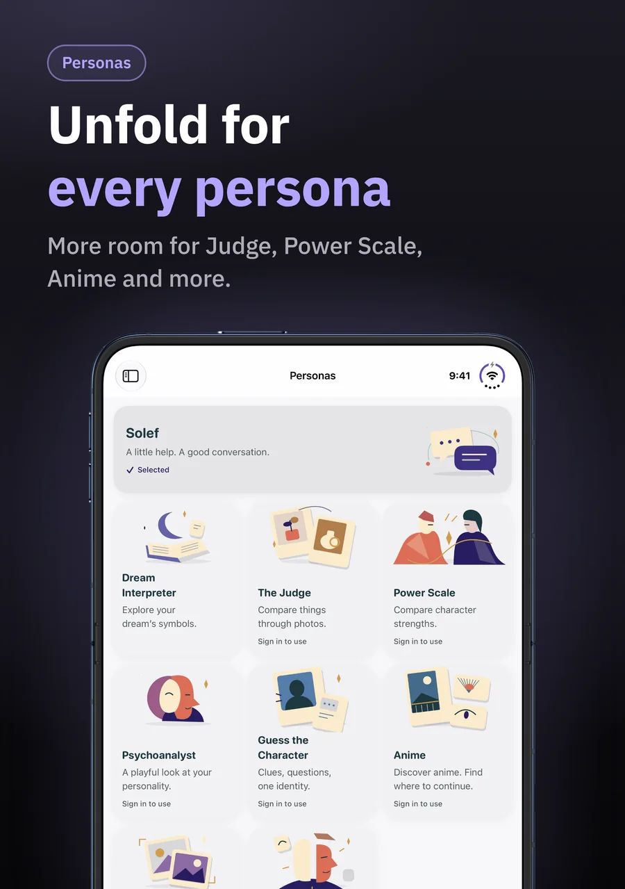 Solef on iPhone Duo: Unfold for every persona